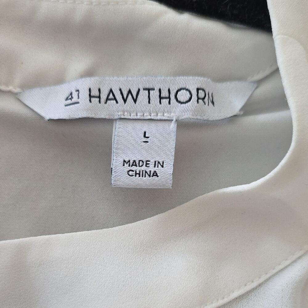 41 Hawthorn White Sleeveless Blouse - Picture 3 of 3